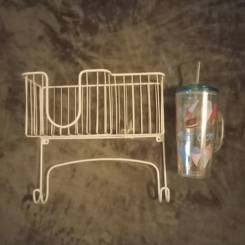 Shower rack and water bottle bundle